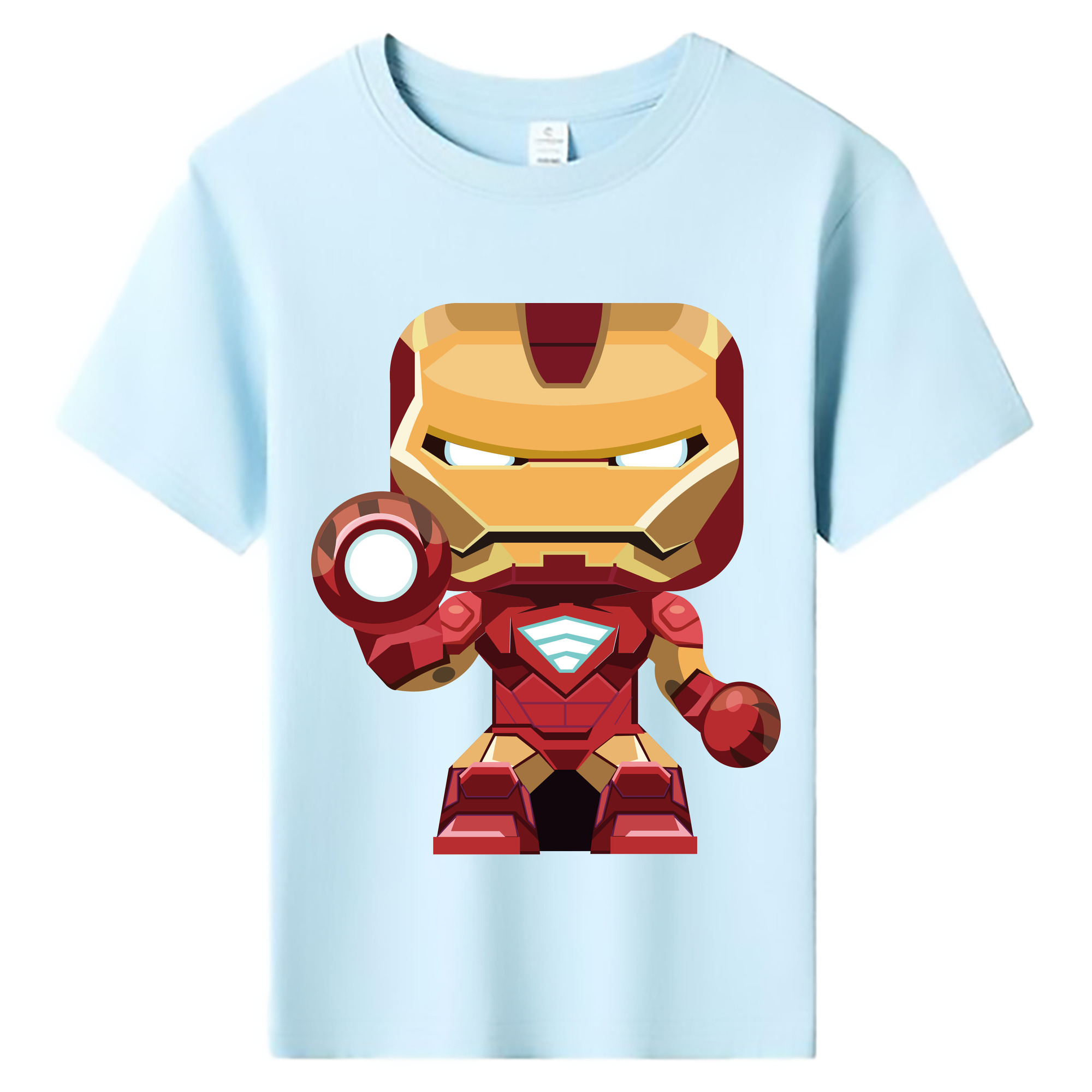 （画像用） アベンジャーズ The Avengers 綿100％キッズTシャツ（フロントプリント）